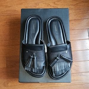 Vaerso slide platform sandals